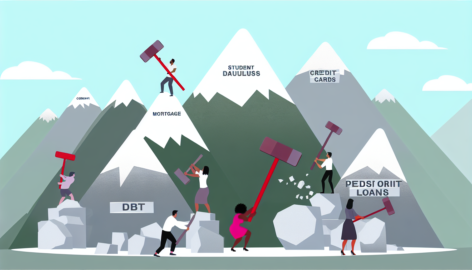 The ABCs of Smashing Your Debt Mountains