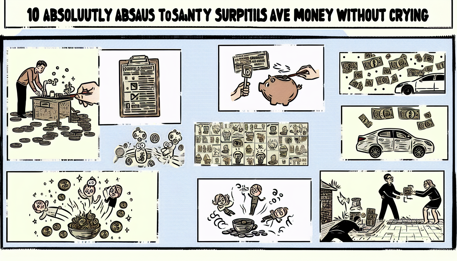 10 Absolutely Absurd (But Surprisingly Smart) Ways to Save Money Without Crying